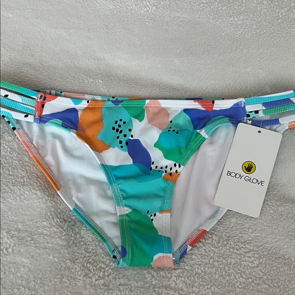 New Body Glove Swim Bottom Hang Loose Flirty Surf Rider Bikini
